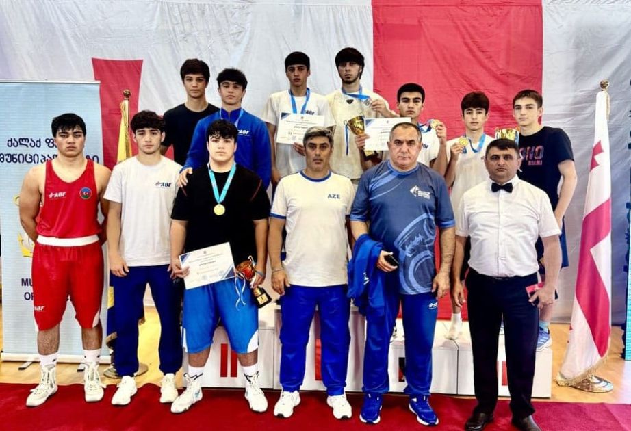 Azerbaijan shines with 7 medals at International Youth Boxing Tournament in Georgia